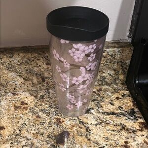 Tervis Tumbler Cherry Blossom 24 oz Tumbler with Black Lid